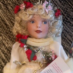 Paradise Galleries “Angel of Love” Porcelain Doll (never taken out of packaging)